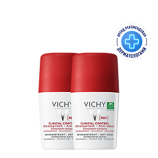 Изображение товара Vichy Дезодорант-антиперспирант Clinical Control шариковый с защитой 96 ч 50 мл 2 шт