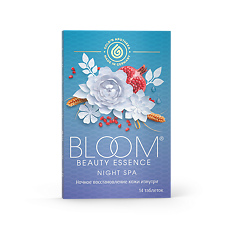 Купить Gold'n Apotheka Bloom Night/Блюм Бьюти Эсспенс Найт СПА таблетки массой 788,2 мг 14 шт цена