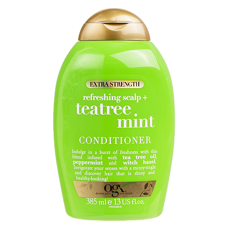 OGX Освежающий кондиционер для кожи головы с маслом Чайного дерева и мятой Extra Strength Refreshing Scalp+Teatree Mint Conditioner 385 мл 1 шт