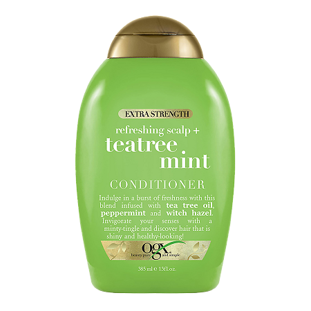 OGX Освежающий кондиционер для кожи головы с маслом Чайного дерева и мятой Extra Strength Refreshing Scalp+Teatree Mint Conditioner 385 мл 1 шт