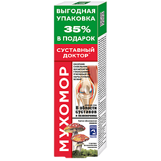 Купить Суставный доктор Мухомор крем для тела 125 мл 1 шт цена