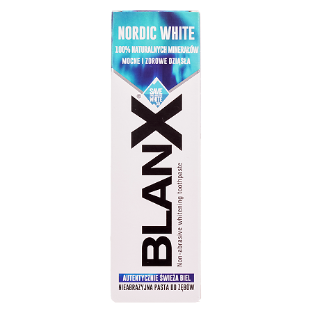 Blanx Зубная паста Nordic White 75 мл 1 шт
