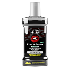 Купить Global White Ополаскиватель для полости рта Extra Whitening экстра отбеливание 300 мл 1 шт цена