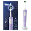 Oral-B Электрическая зубная щетка Vitality PRO D103.413.3 CrossAction Protect X Clean Lilac лиловая, 1 шт