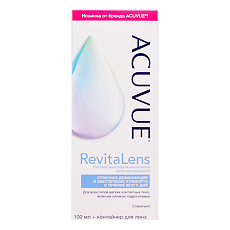 Купить Раствор для контактных линз Acuvue RevitaLens 100 мл 1 шт цена