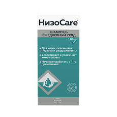 Купить НизоCare шампунь для ежедневного ухода за кожей головы, склонной к перхоти и раздражению 200 мл 1 шт цена