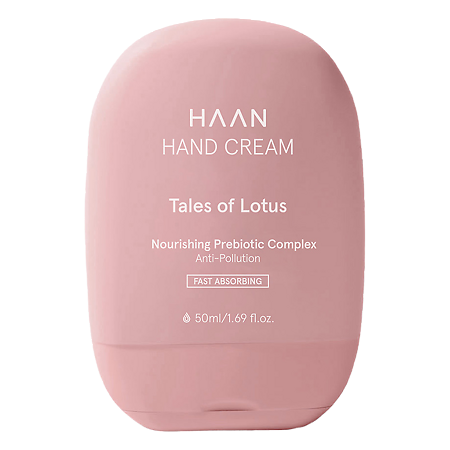 Крем для рук HAAN с пребиотиками быстро впитывающийся Сказочный лотос Tales Of Lotus 50 мл 1 шт