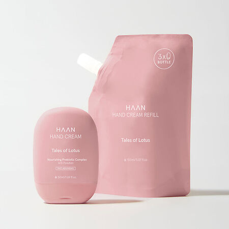 Крем для рук HAAN с пребиотиками быстро впитывающийся Сказочный лотос Tales Of Lotus 50 мл 1 шт