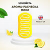 Solomeya Арома-расческа для сухих и влажных волос с ароматом Лимона мини 1 шт