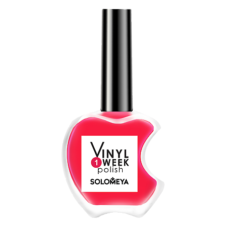 Solomeya Недельный лак One Week Vinyl Polish True Red тон 37 13 мл 1 шт