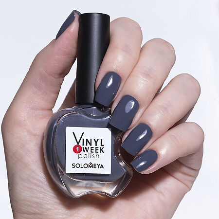 Solomeya Недельный лак One Week Vinyl PolishTwilight Blue тон 36 13 мл 1 шт