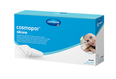 Купить Повязка Космопор силикон/Cosmopor silicone на рану впитывающая пластырного типа 20 х 10 см 5 шт цена