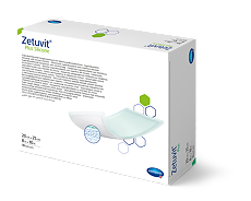 Купить Повязка Цетувит Плюс Силикон/Zetuvit Plus Silicone суперабсорбирующая стерильная 25 х 20 см 10 шт цена