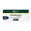 Тербинафин, таблетки 250 мг 14 шт