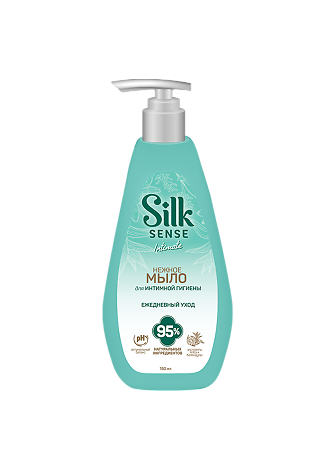 Ola! Silk Sense Нежное мыло для интимной гигиены с экстрактами Алоэ и Календулы 190 мл 1 шт