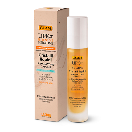 Guam Intensive Keratine Масло для волос восстанавливающее разглаживающее с кератином 50 мл 1 шт