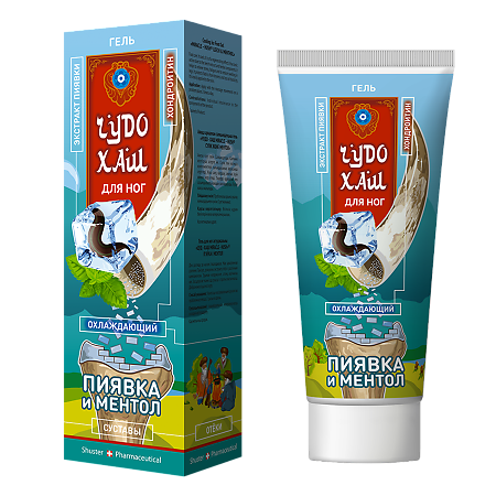 Изображение товара Чудо-Хаш Крем для ног охлаждающий Пиявка с ментолом 70 мл 1 шт