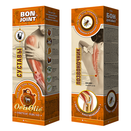 Изображение товара Гель для тела OvisOlio тонизирующий Овечье масло Хондроитин и Прополис 70 г 1 шт