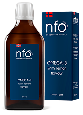 Изображение товара NFO Omega-3 with Lemon flavor Омега-3 со вкусом лимона фл 250 мл