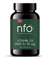 Купить NFO Vitamin D3 2000 IU Витамин Д3 2000 МЕ капсулы по 250 мг 100 шт цена