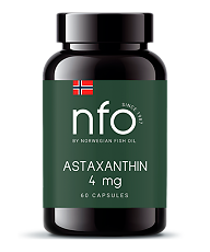 Купить NFO Astaxantin Астаксантин капсулы массой 700 мг 60 шт цена