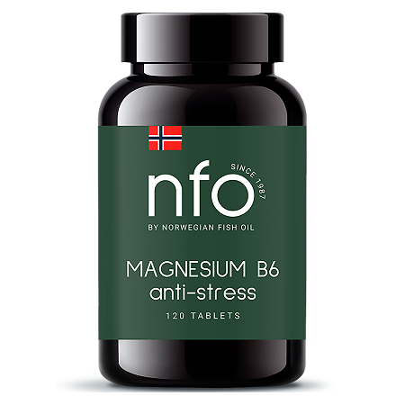 NFO Комплекс Магния и витамина В6/Magnesium B6 Complex таблетки массой 1020,6 мг 120 шт