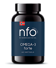 Купить NFO Омега-3 Форте/Omega-3 Forte капсулы массой 1384 мг 60 шт цена