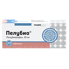 Купить Пелубио таблетки 30 мг 20 шт цена