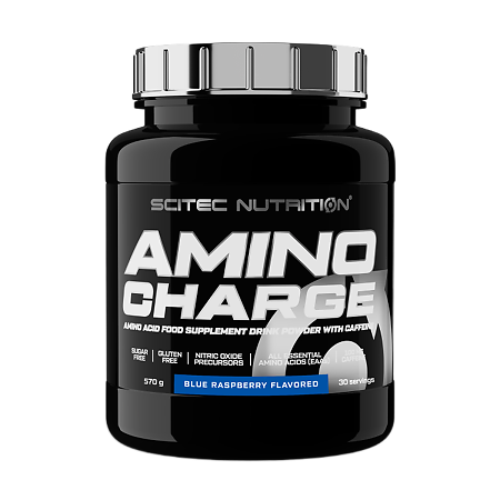 Аминокислоты Scitec Nutrition Amino Charge голубая малина 570 г