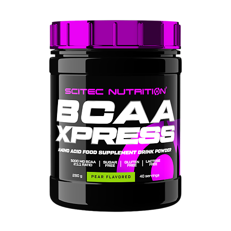 Изображение товара Биодобавка BCAA Xpress со вкусом груша 280 г для восстановления спортсменов