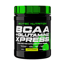 Купить Аминокислоты Scitec Nutrition BCAA+Glutamine Xpress лайм 300 г цена