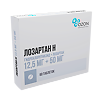 Лозартан-Н таблетки покрыт.плен.об. 12,5 мг+50 мг 60 шт
