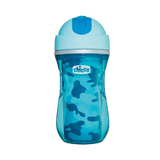 Купить Chicco Поильник Sport Cup 14м+ голубой 1 шт цена