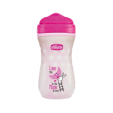 Купить Chicco Поильник Shiny Cup 14м+ розовый 1 шт цена