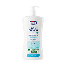 Купить Chicco Пена для ванны Baby Moments Protection 0м+ без слез 500 мл цена