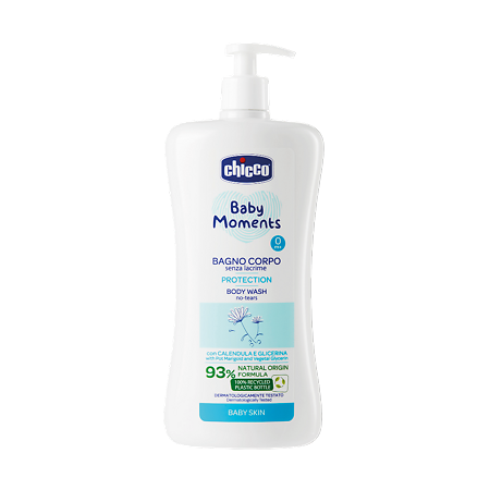 Изображение товара Chicco Пена для ванны Baby Moments Protection 0м+ без слез 500 мл