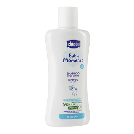 Chicco Шампунь без слез Baby Moments 0м+ 200 мл