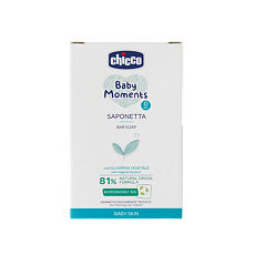 Купить Chicco Мыло Baby Moments 0м+ 100 г цена