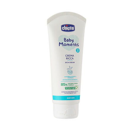 Chicco Крем питательный Baby Moments 0м+ 100 мл