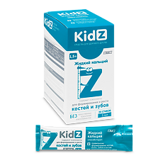 Изображение товара Кидз (Kidz) Жидкий кальций 3+ стик по 5 мл 20 шт