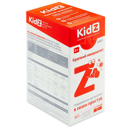 KidZ Крепкий иммунитет желейный батончик стик 14 шт