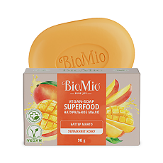 Купить БиоМио (BioMio) Bio-Soap Натуральное мыло Манго 90 г 1 шт цена