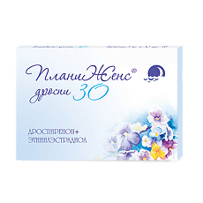 Изображение товара ПланиЖенс дроспи 30 таблетки покрыт.плен.об. 3 мг+0,03 мг 21 шт