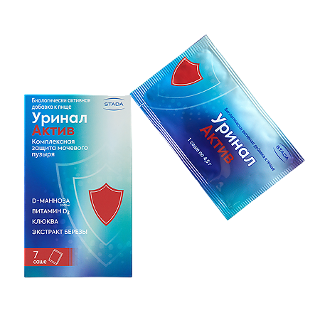 Уринал Актив порошок в саше по 4,5 г 7 шт