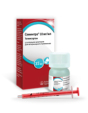 Купить Семинтра суспензия для приема внутрь 10 мг/мл для лечения хронической болезни почек у кошек с дозатором фл 35 мл (вет) цена