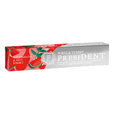 Купить PresiDent White & Yummy Арбузно-мятный сорбет 75 г 1 шт цена