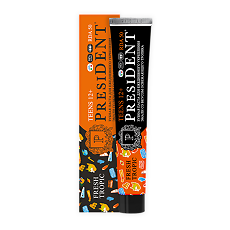 Купить PresiDent Детская зубная паста Fresh tropic 50 RDA 12+ 70 г 1 шт цена