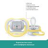 Philips Avent Пустышка Ultra Air SCF086/76 в комплекте с футляром для хранения и стерилизации 6-18 мес 1 шт