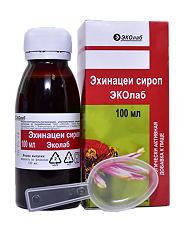 Купить Эхинацеи сироп ЭКОлаб жидкость во флаконах 100 мл 1 шт цена
