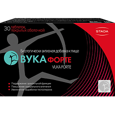 Купить Вука Форте/Vuka Forte таблетки покрыт.об. массой 1100 мг 30 шт цена